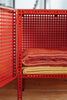 Toonzaalmodel Perforated Cabinet kast small rood