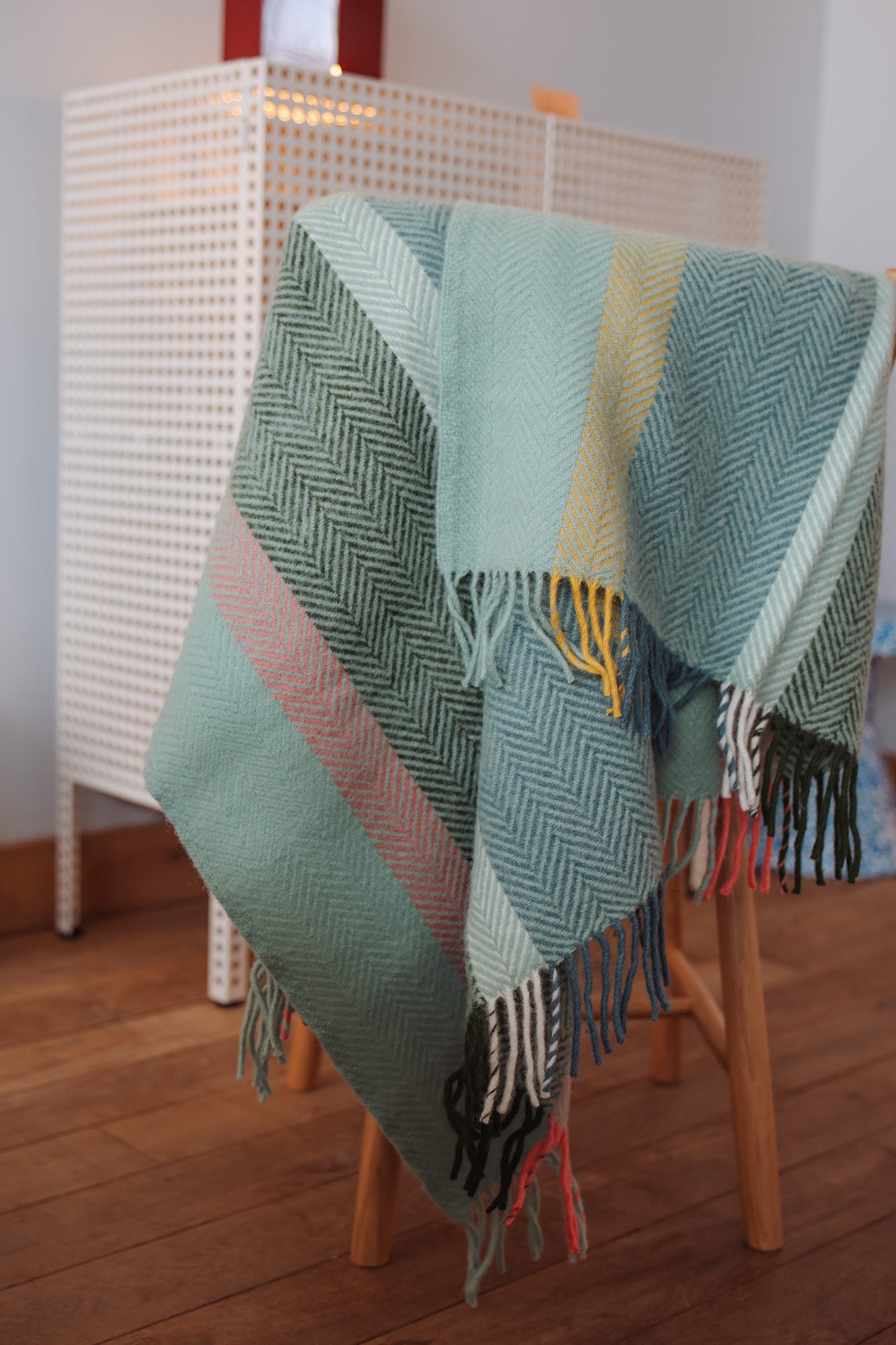 Birka plaid wol