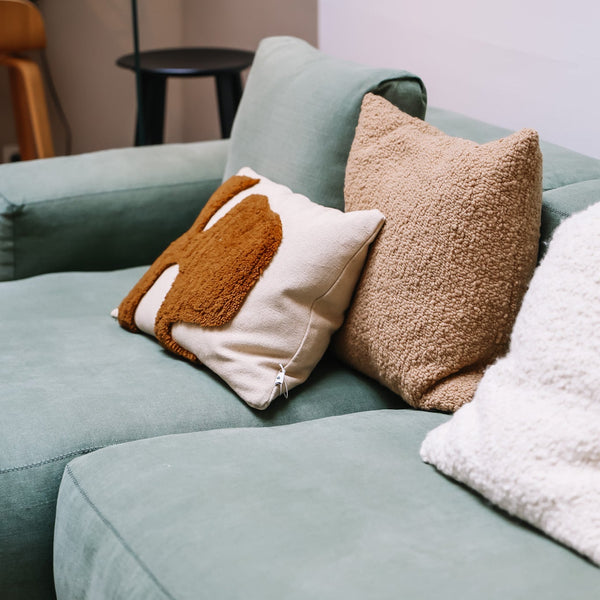Toonzaalmodel Mags Soft Sofa 2.5 zit lounge linnen groen