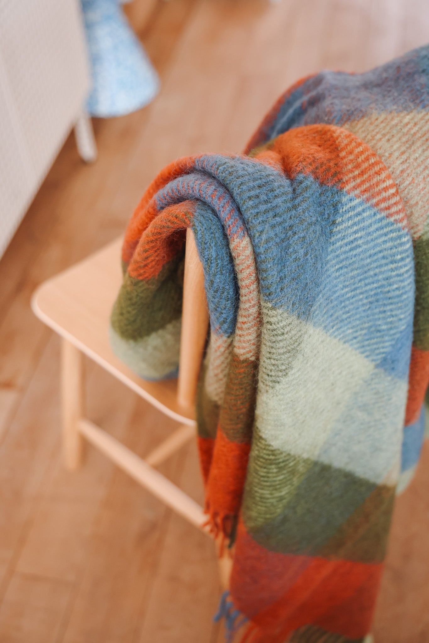 Gotland multi plaid wol