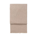 Elvang - Diagonal plaid wol beige