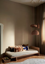 Lay kussen blauw