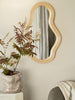 Pond spiegel medium rattan