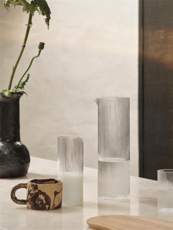 Ripple melk jug karaf