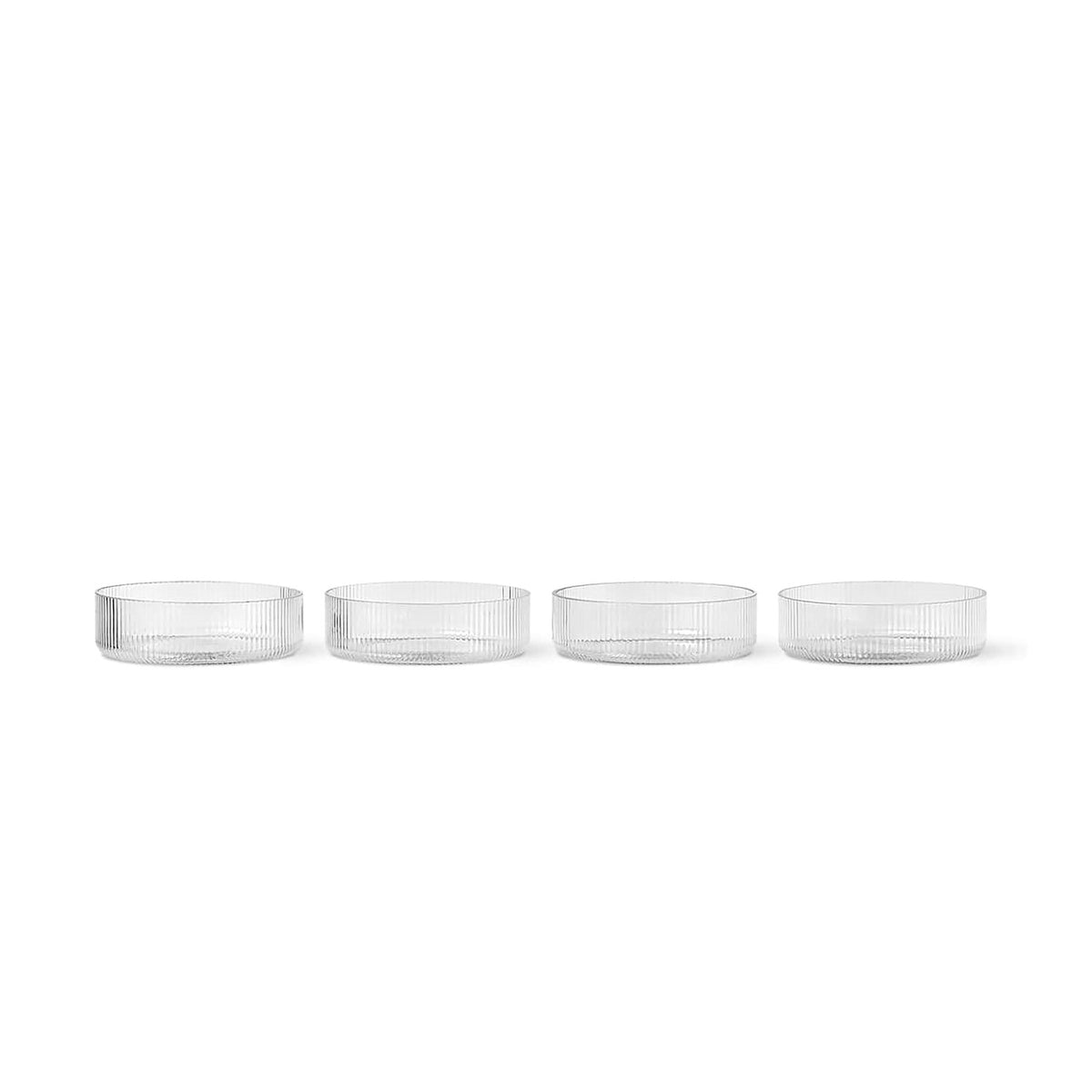 Ripple serving bowls schalen set van 4