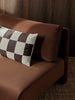 Fold Patchwork kussen bruin