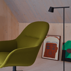 Toonzaalmodel Tip vloerlamp zwart