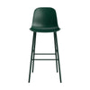 Form Bar Chair Barkruk met rugleuning - staal en multicolor