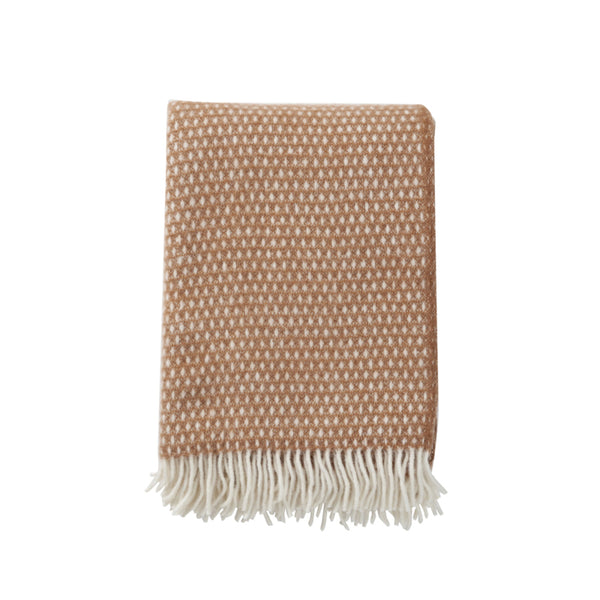 Knut plaid wol nougat