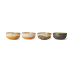 70s Tapas bowls set van 4