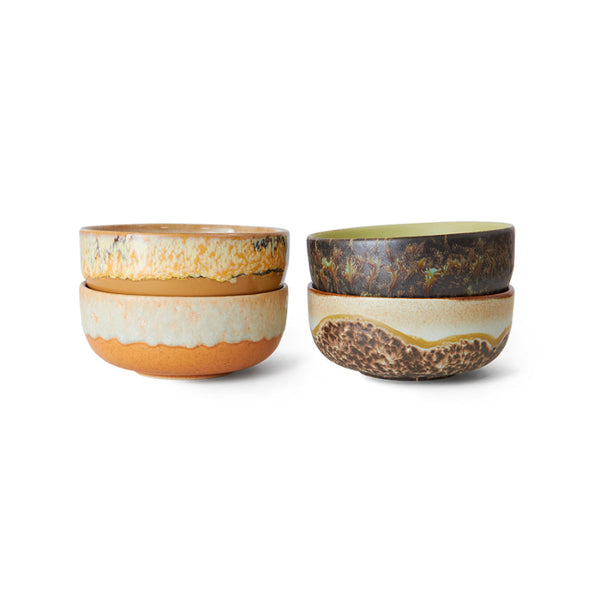 70s Tapas bowls drift set van 4