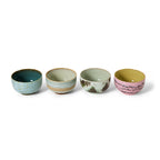 70s Noodle bowl kommen dada set van 4