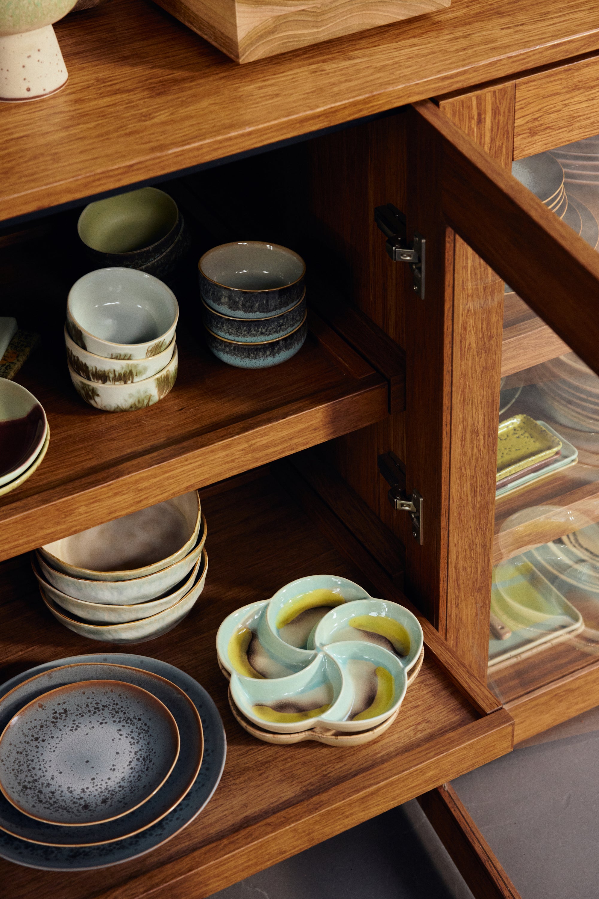 70s Snack tray schaal