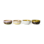 70s Tapas bowls set van 4