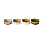 70s Tapas bowls set van 4