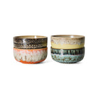 70s Dessert bowl kommen set van 4