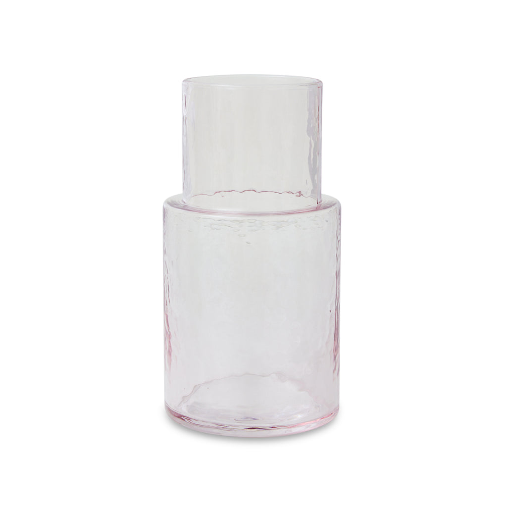 Tube karaf glas blush