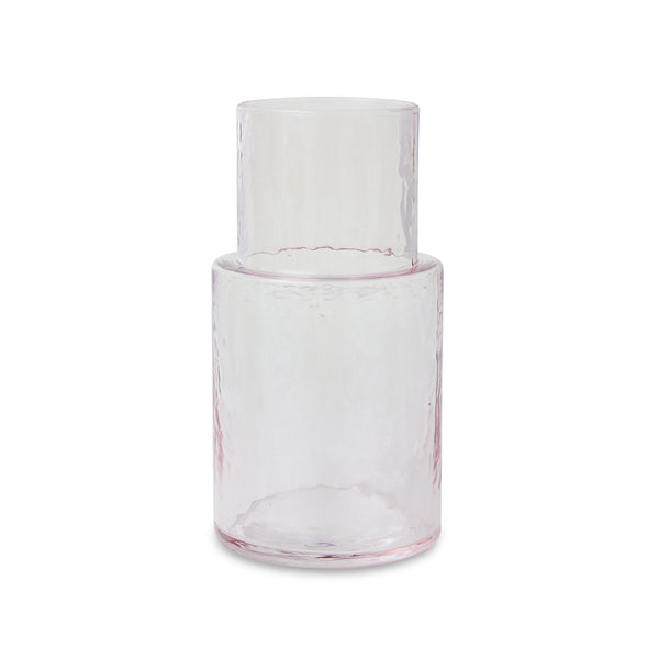 Tube karaf glas blush