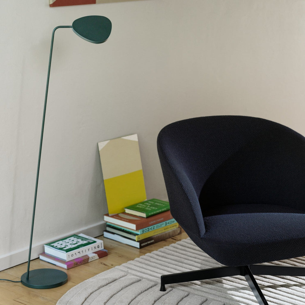 Toonzaalmodel Leaf vloerlamp groen