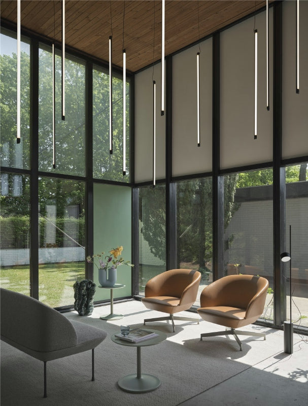 Fine suspension hanglamp 60cm zwart - SALE