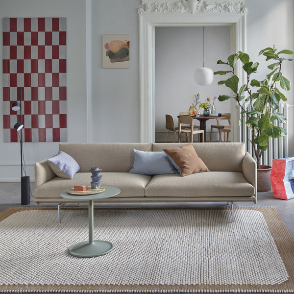 Outline zetel 3 zit ecriture beige