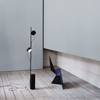 Toonzaalmodel Post vloerlamp zwart