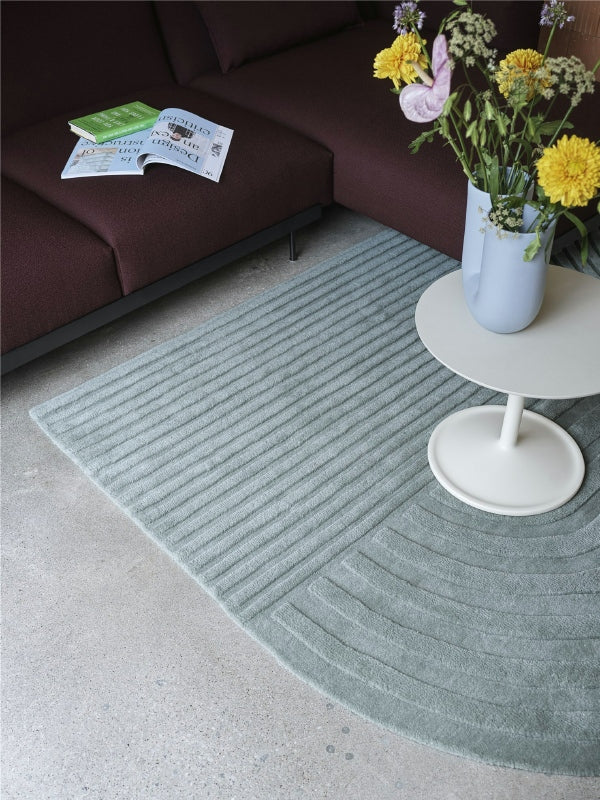 MUUTO - Relevo tapijt saliegroen