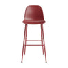 Form Bar Chair Barkruk met rugleuning - staal en multicolor