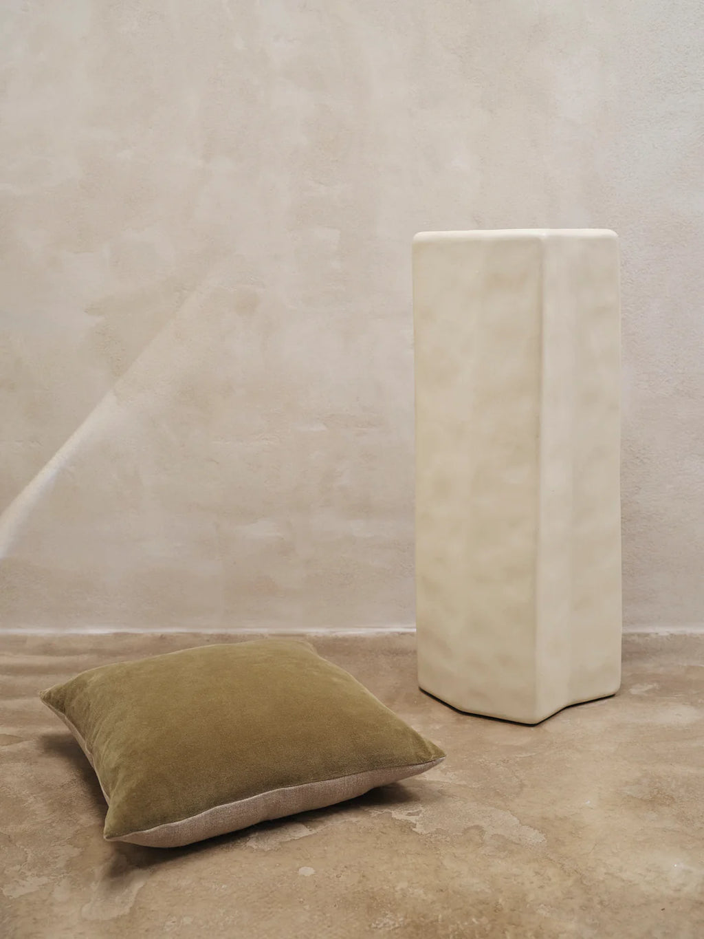 Senti kussen khaki