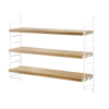 String pocket wandrek - eik/wit