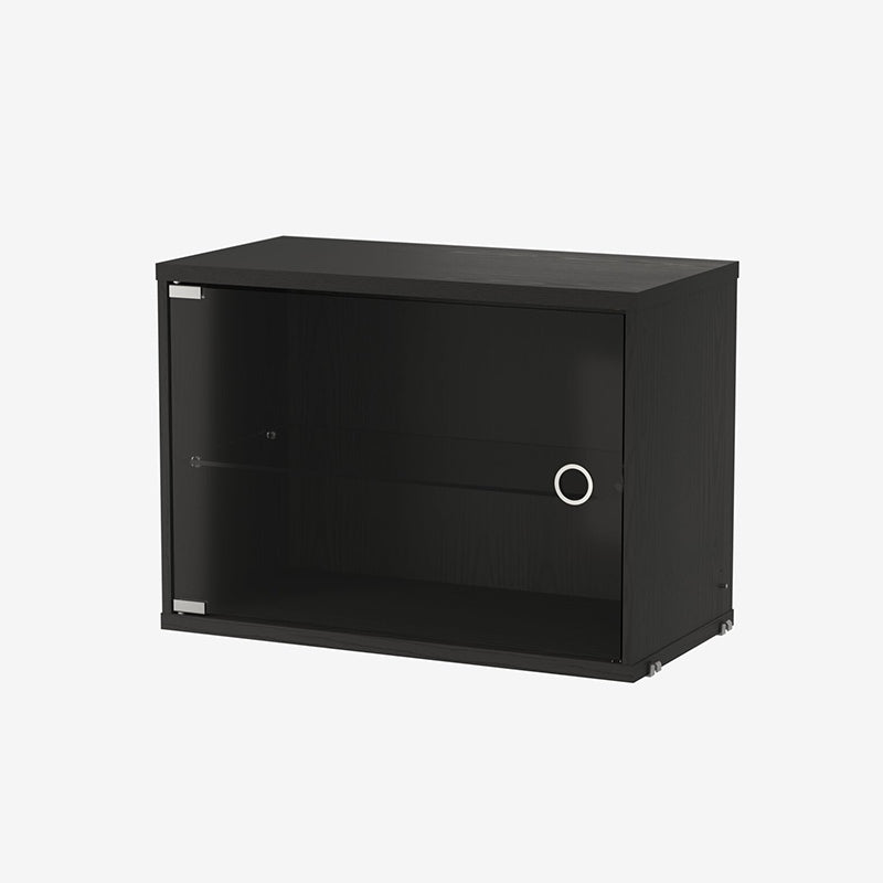 String kast met swing deur glas