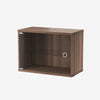 String kast met swing deur glas