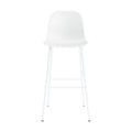 Form Bar Chair Barkruk met rugleuning staal