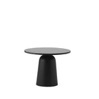 Turn bijzettafel marmer