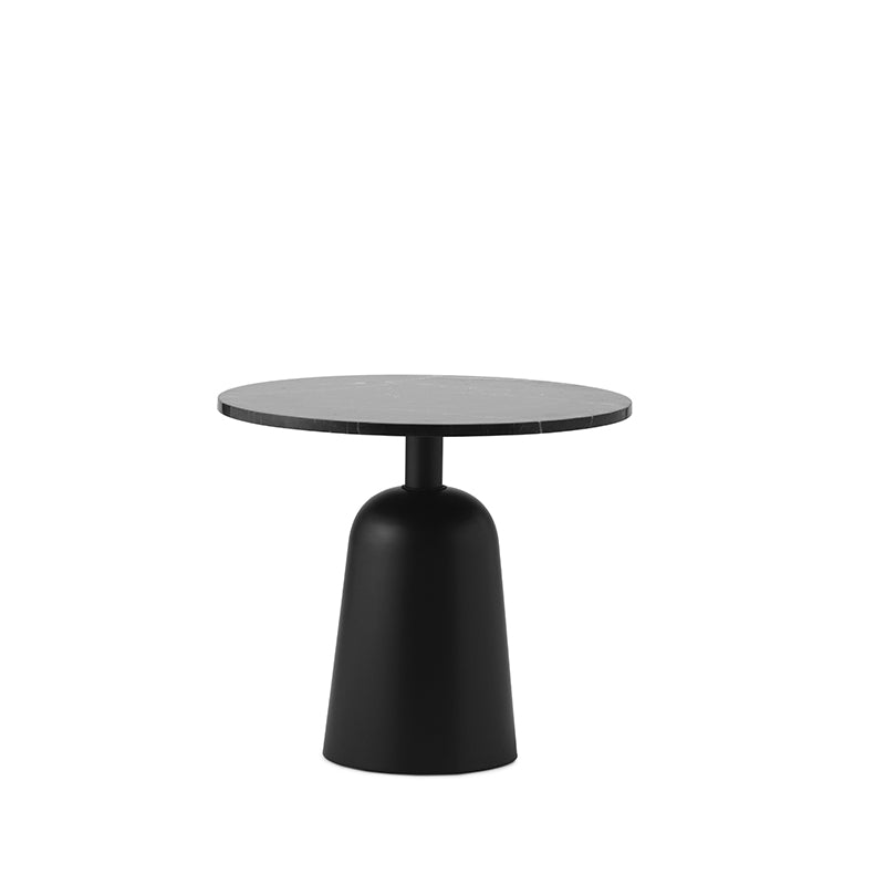 Turn bijzettafel marmer