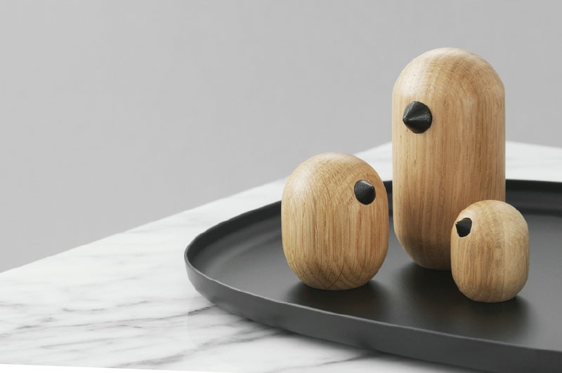 Normann Copenhagen - Little bird houten vogel 13,5cm - eik
