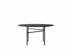Menu - Snaregade tafel rond 138 cm zwarte eik