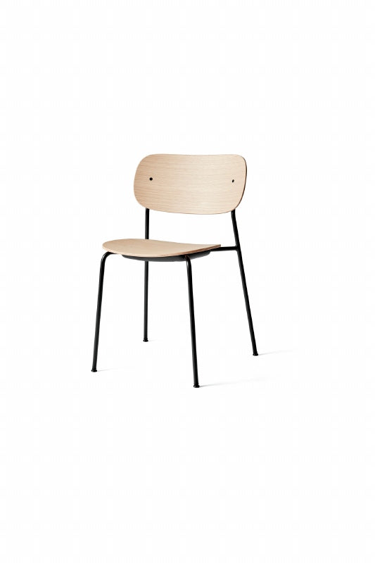 Co dining stoel - stalen poten - hout