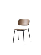 Co dining stoel - stalen poten - hout