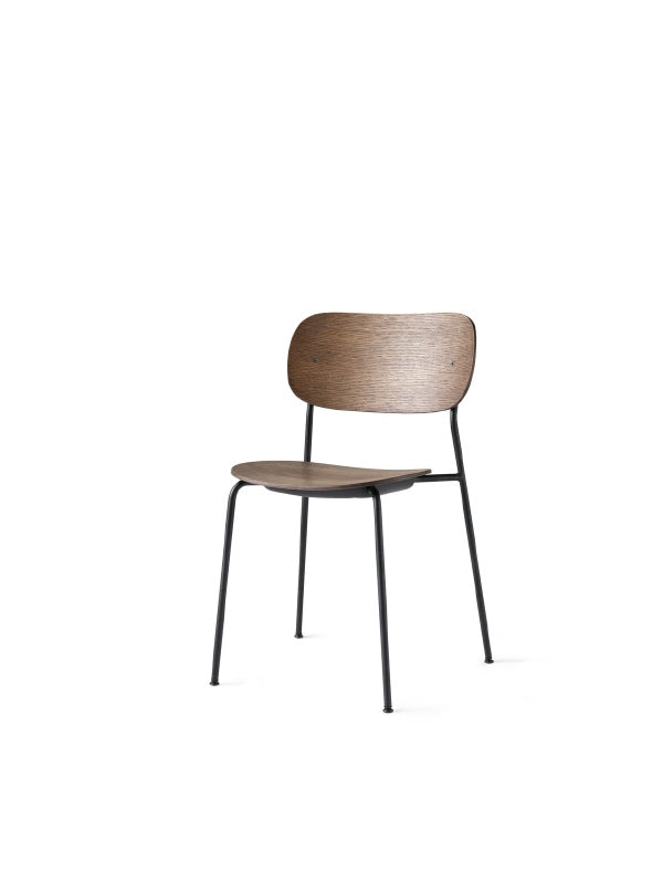 Co dining stoel - stalen poten - hout