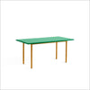 Two-colour tafel 160x82 cm