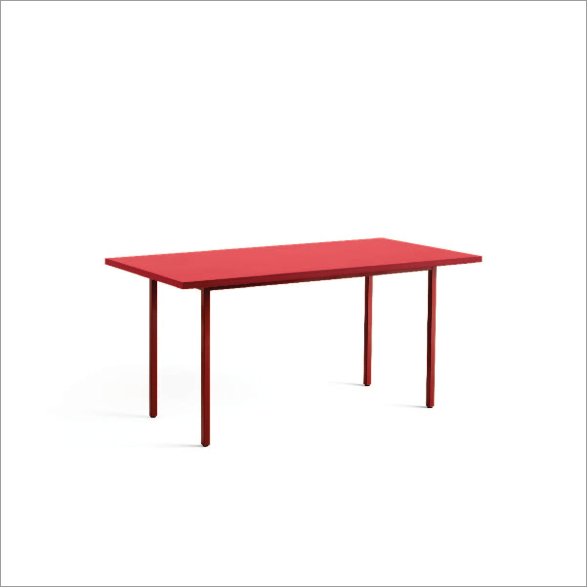 Two-colour tafel 160x82 cm