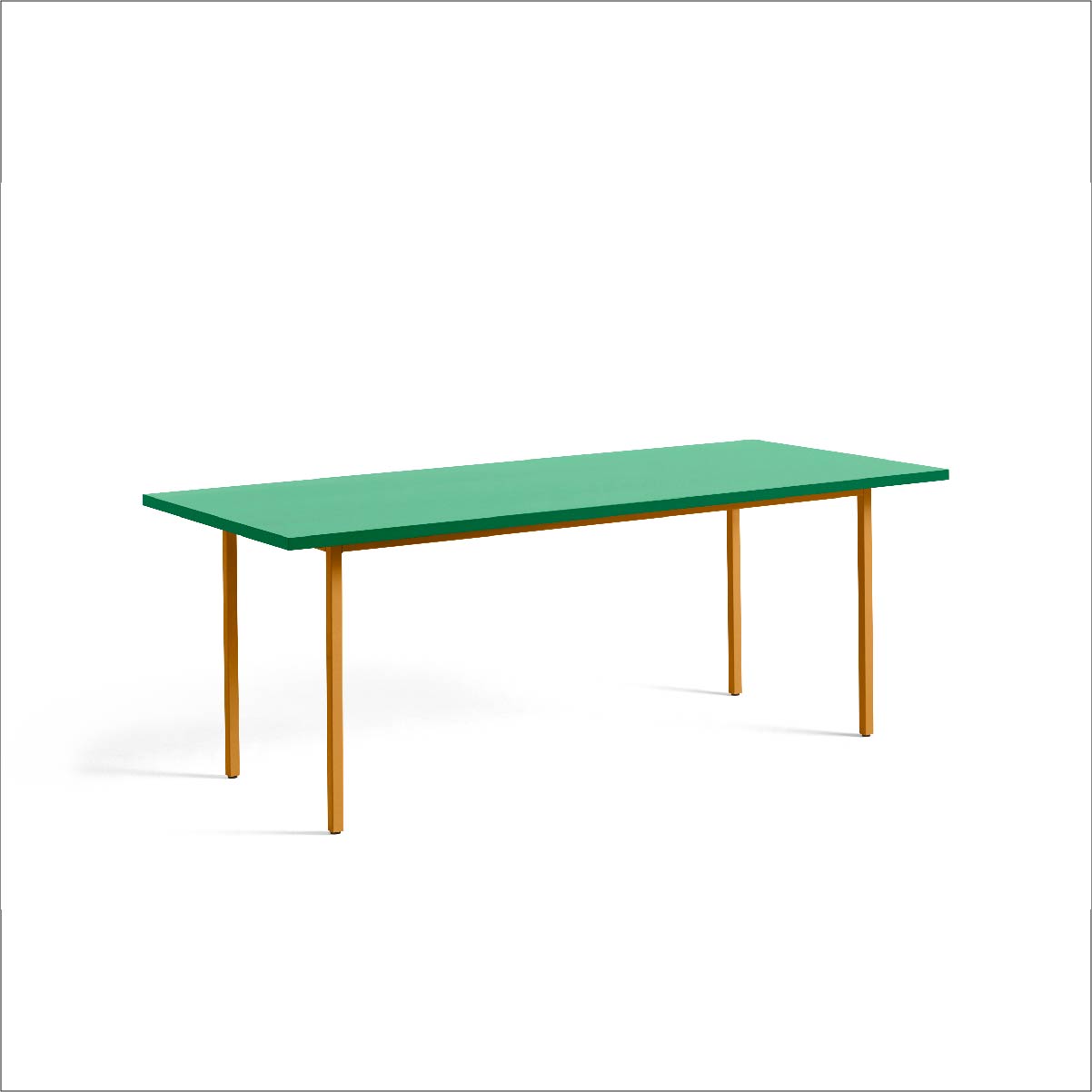 Two-colour tafel 200x90 cm