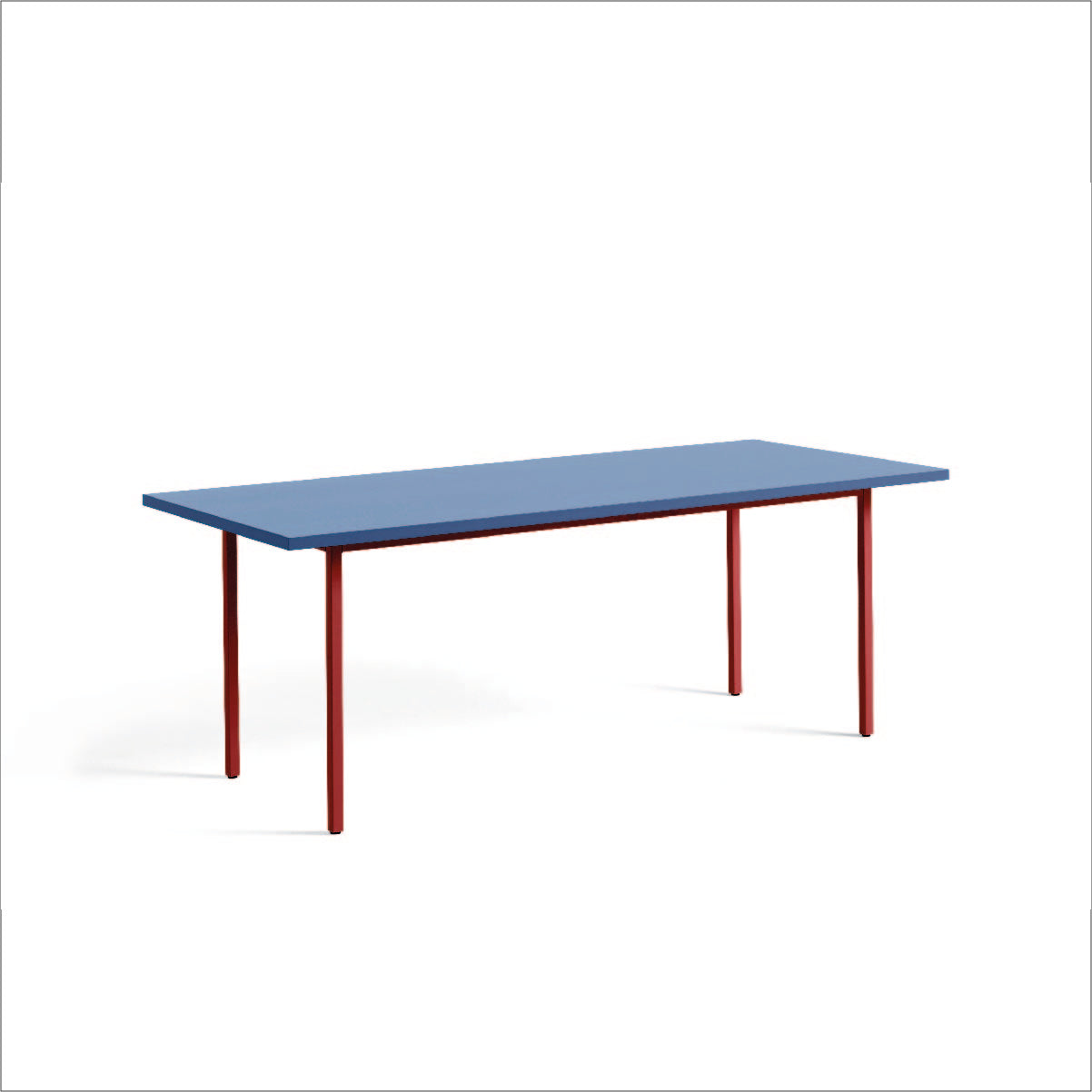 Two-colour tafel 200x90 cm
