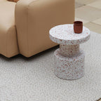 Bit stool bijzettafel
