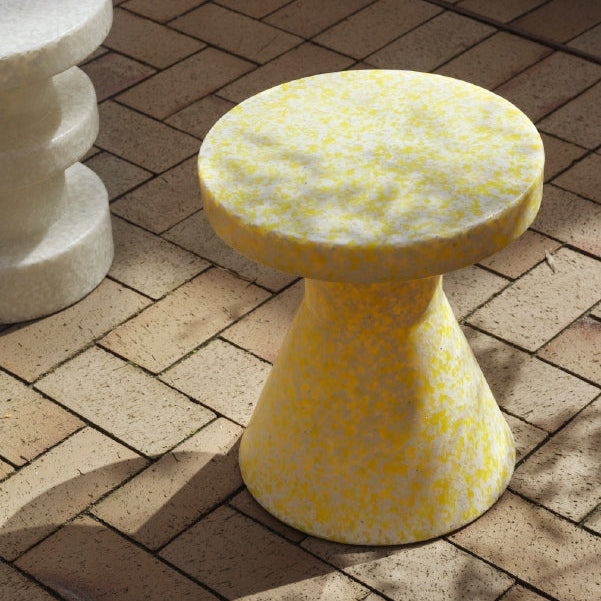 Normann Copenhagen - Bit stool bijzettafel cone geel