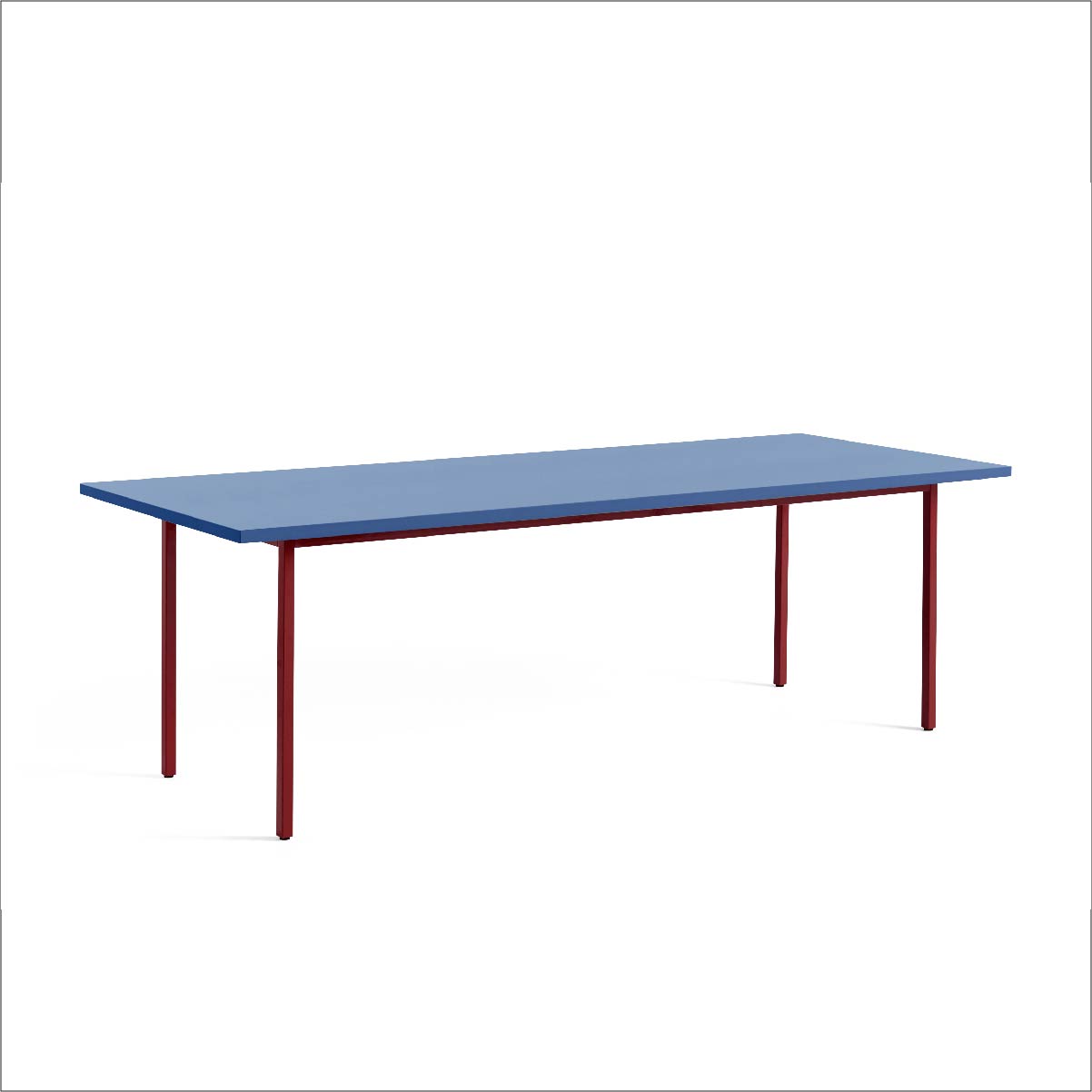 Two-colour tafel 240x90 cm