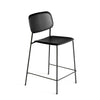 Soft Edge 90 Barkruk met rugleuning