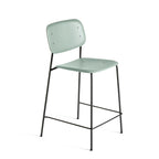 Soft Edge 90 Barkruk met rugleuning