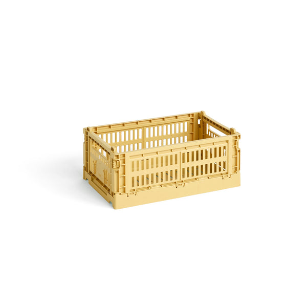 HAY Colour Crate plooibox small golden yellow